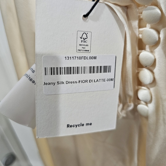 Reformation Jeany Silk Dress - Picture 6 of 9